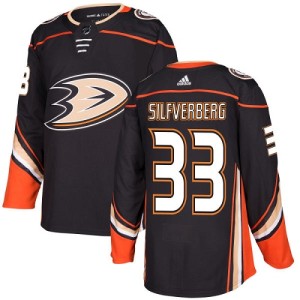 Jakob Silfverberg Youth Adidas Anaheim Ducks Authentic Black Home Jersey