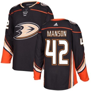 Josh Manson Youth Adidas Anaheim Ducks Authentic Black Home Jersey