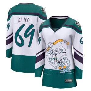 Chase De Leo Women's Fanatics Branded Anaheim Ducks Breakaway White 2020/21 Special Edition Jersey