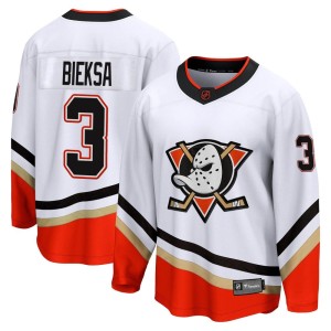 Kevin Bieksa Youth Fanatics Branded Anaheim Ducks Breakaway White Special Edition 2.0 Jersey