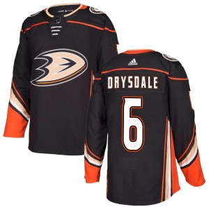 Jamie Drysdale Youth Adidas Anaheim Ducks Authentic Black Home Jersey